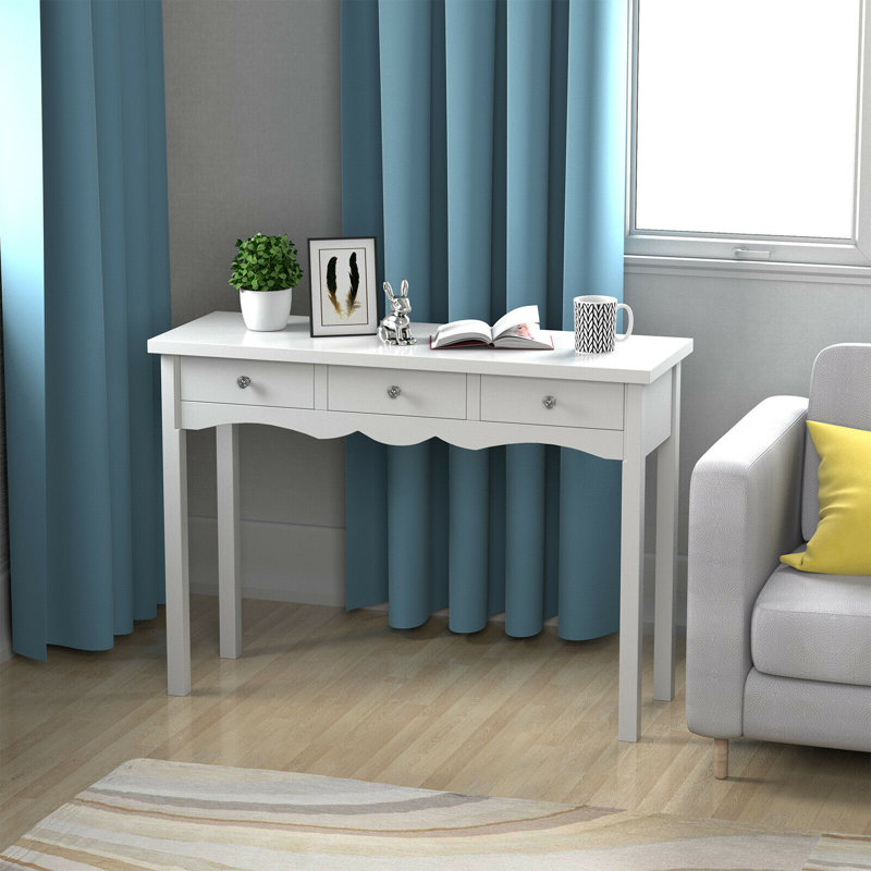 Aubin 100.3cm Console Table, White