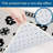 Black Floral Geometric, Kitchen Mats Set of 2-918392208