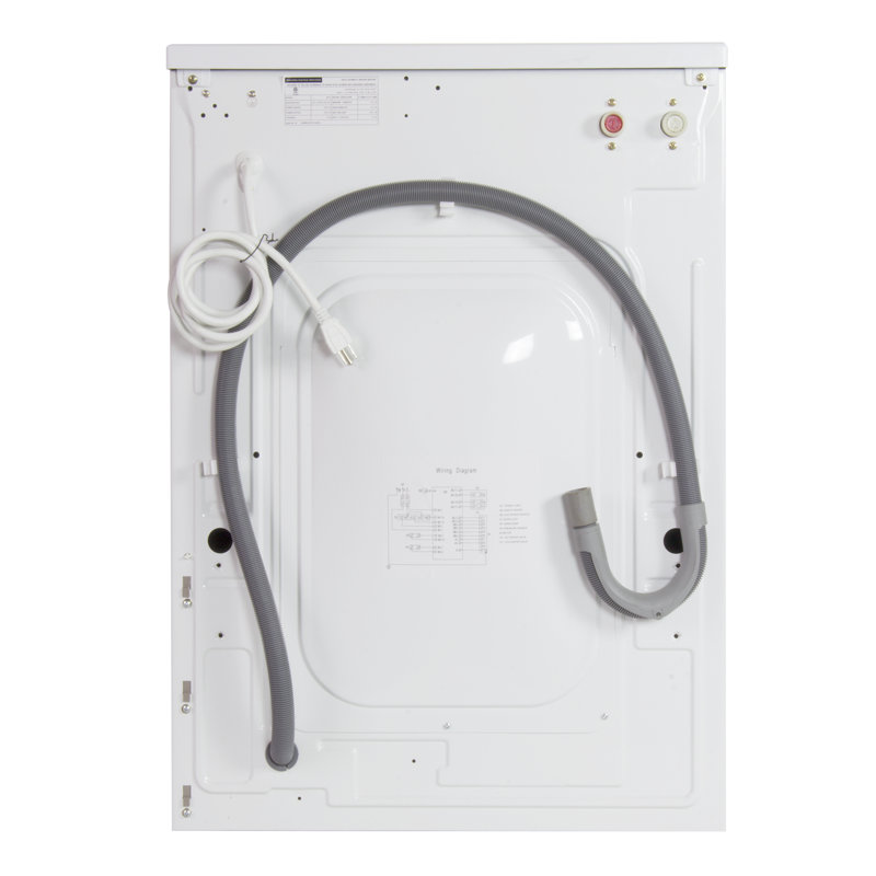 Compact Washer 1.57cf/13lbs FULLY DIGITAL Quiet LED Display 110V