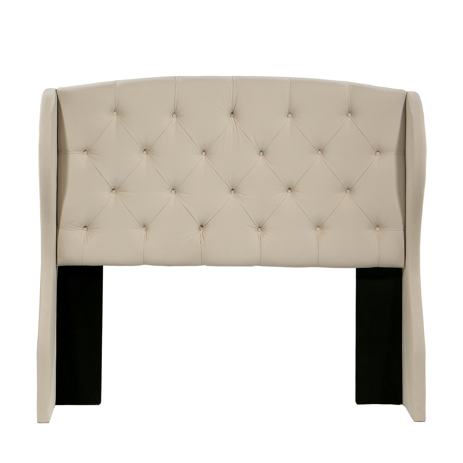 Sornson Upholstered Headboard, Queen/Full, Ivory