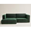 Four-Seater Corner Sofa With Bed Function-1857987672-1857987675