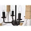 Lustre rétro style campagnard 14 pouces Hruni