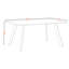 Metal Base Dining Table-1541722333