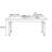 Ash wood simple rectangular dining table-910033461