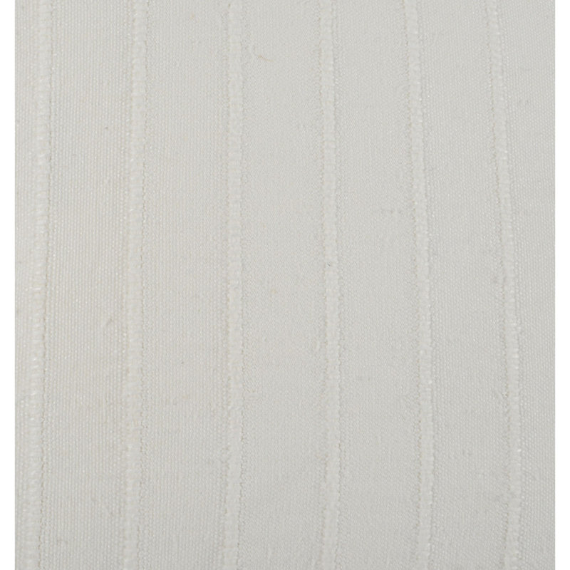 Hendri 22" Square Throw Pillow, White