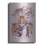 Bungalow Rose «Ocelot» par Barbara Keith, art mural en métal, 16 po x 24 po-206481503