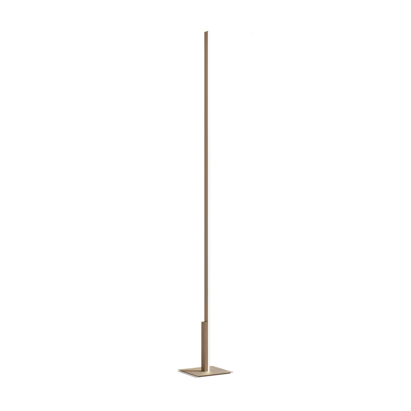 Fly 97.24" LED Novelty Floor Lamp, Satin Golden Nickel