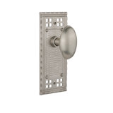 Craftsman Plate with Homestead Door Knob