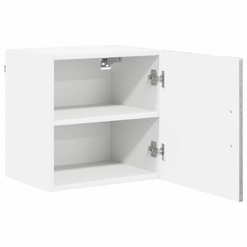 Vidaxl Kitchen Wall Cabinet Brown Oak 40 X 31 X 40 Cm Engineered Wood, Grey Sonoma, 40cm H x 40cm W x 31cm D