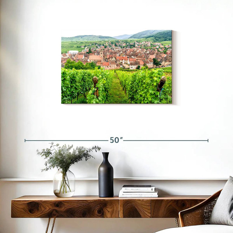 Vignoble d'Alsace Village, H 20 po x l 30 po