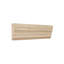 WM366 - Moulure de bois franc massif à structure coloniale Americraft, P 11/16 po x l 2 1/4 po x L 96 po, chêne teinté-96930697