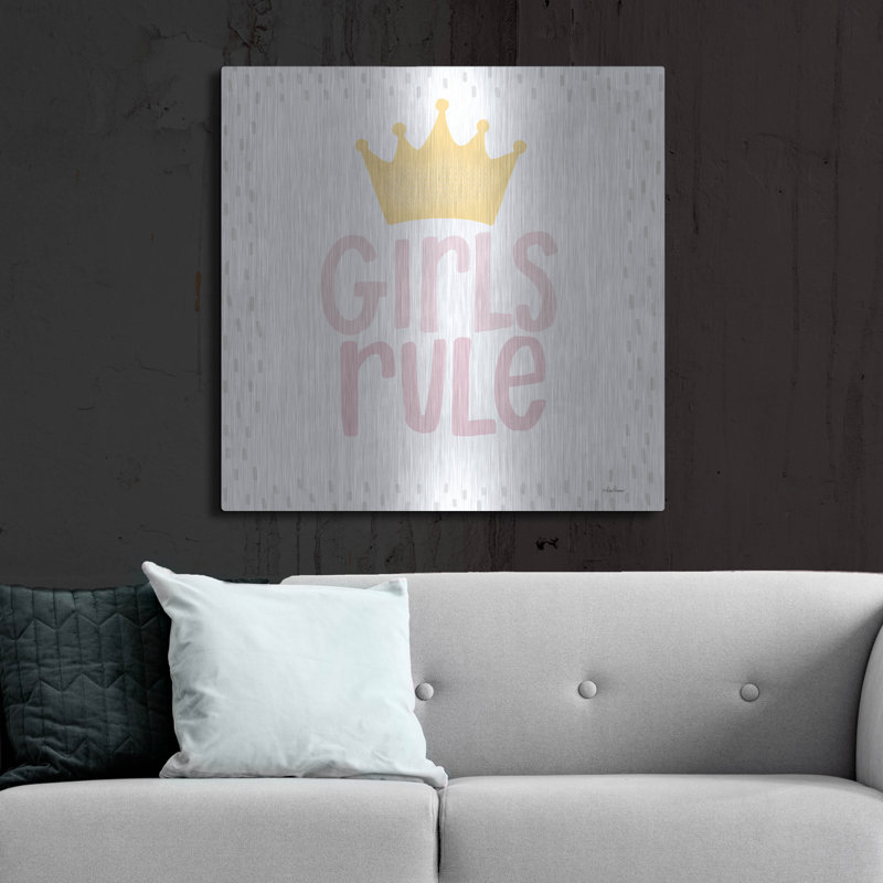 «Girls Rules» par Lisa Larson, H 36 po x l 36 po