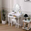 Rabia Dressing Table with Mirror