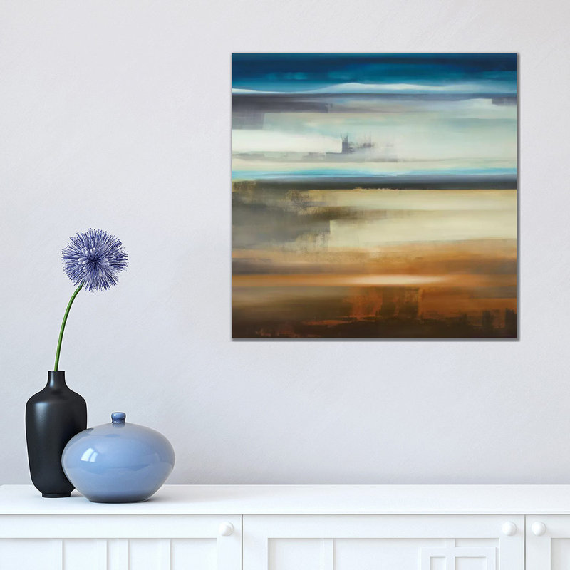 Scape 200 by KC Haxton - Wrapped Canvas Painting, 45.72 cm H x 45.72 cm W x 1.91 cm D