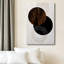 Cercle géométrique Mid-Century, impression sur giclée 40 * 28 pouces - décor de salon-158442826