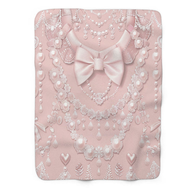 Couverture rose 1 pièce Premium, L 60 po x L 80 po