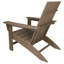 Chaise Adirondack à dessus plat en teck-128912846