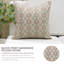 Coussin à motif de fleurs fabriqué à la main Fabividine-111113682-111113672