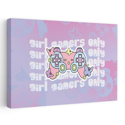 «Girl Gamers Only», art contemporain abstrait