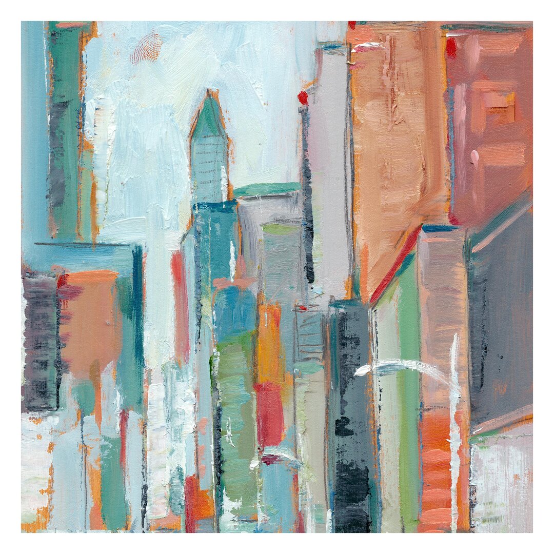 Strukturierte Tapete Contemporary Town I 1,92 m x 192 cm