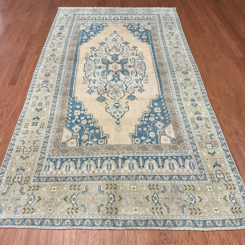 HERAT ORIENTAL Handmade Turkish Oushak Wool Rug