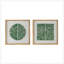Ensemble de 2 boîtes murales Elos Stone Shadow Boxes, ajoute de la couleur et de la texture à n'importe quel décor