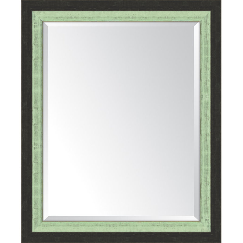 Miroir mural Mali, H 34 po x l 28 po, Menthe