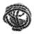 Marj Modern Glass Knot Loop Abstract Tabletop Sculpture-1781016462