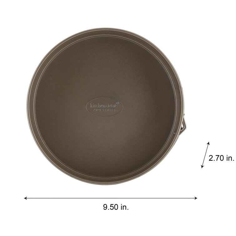 Gibson Simply Essential 9 Inch Nonstick Round Aluminum Cake Pan