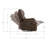 Brown Reclining Sofa