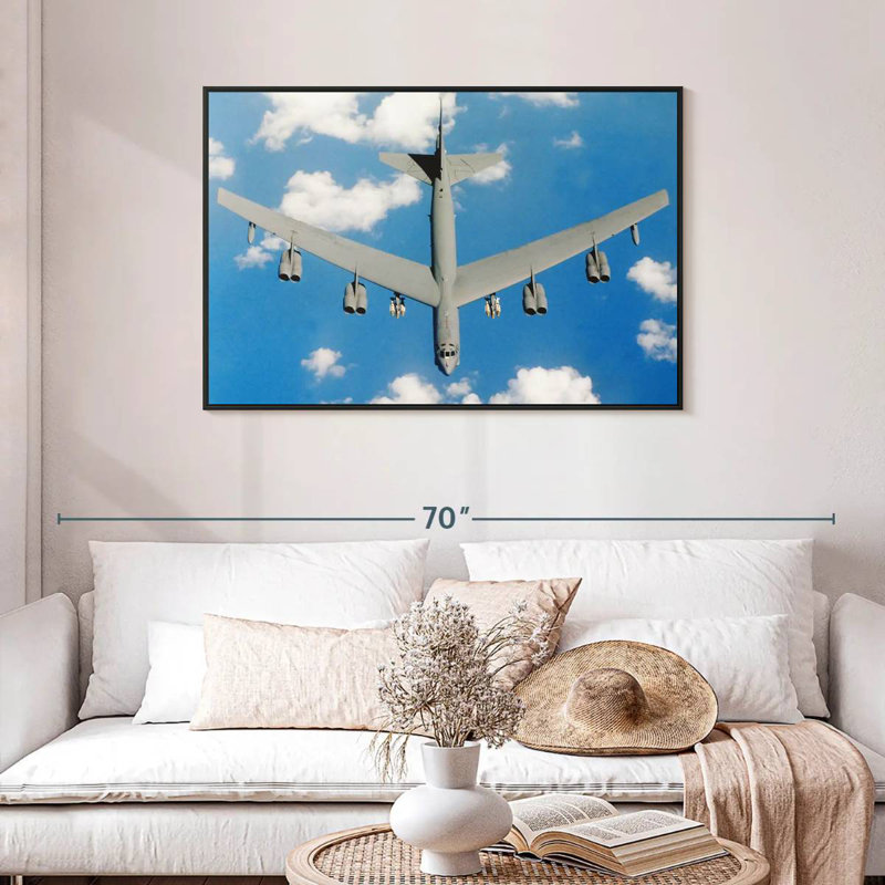 Boeing B-52 Stratofortress, Cadre flottant noir, 43 po x 29 po