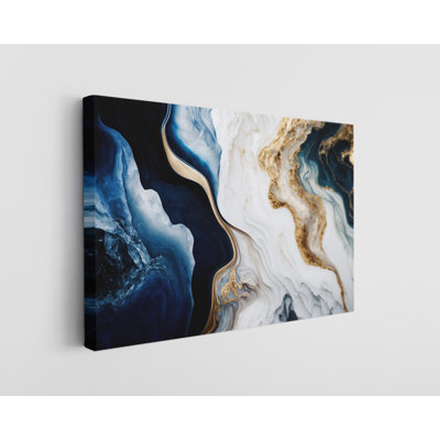 Marbre de luxe sur toile