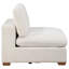 Chaise sans accoudoirs rembourrée ivoire Murtagh-396964770