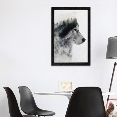 Wolf Stare by Andreas Lie - 1 Piece Wall Art on Canvas
