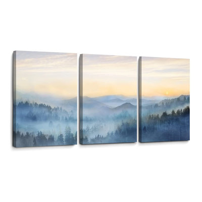 3 Piece Wrapped Canvas Print