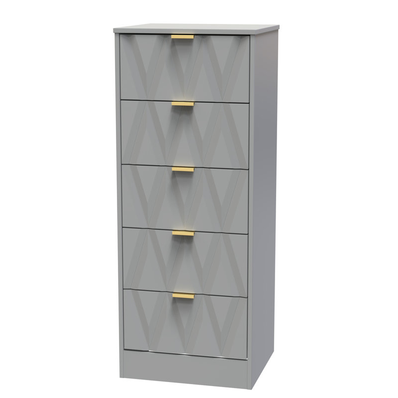 Las Vegas Bedside Table, Dusk Grey