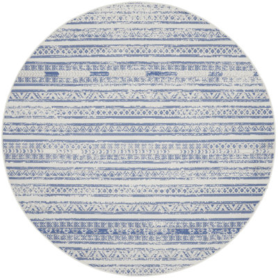 Tapis ivoire éclectique Harriet Bohemian