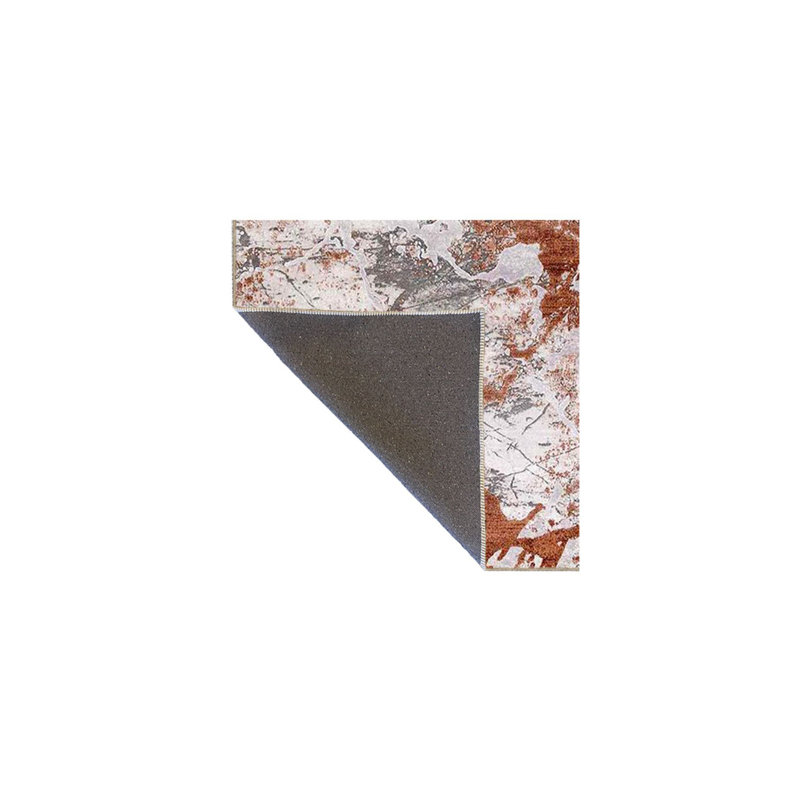 Tapis décoratif doux Marble, Sous-tapis rectangulaire 4 pi 7 po x 6 pi 7 po inc