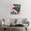 Kiwi oiseau avec monstera art-49839998-49839991