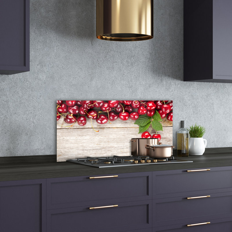 Lubega 50cm W x 100cm L Glass Peel and Stick Panel