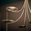 Lustre à 6 lumières XL en bronze champagne Palmela 45,75 pouces-129687652-129742220