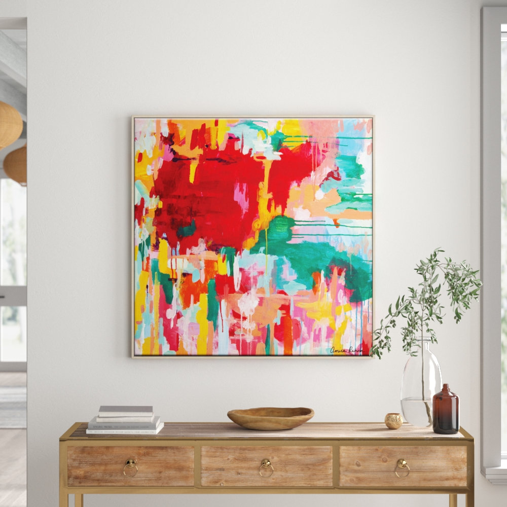 'Happy not Hippy' Painting on Canvas