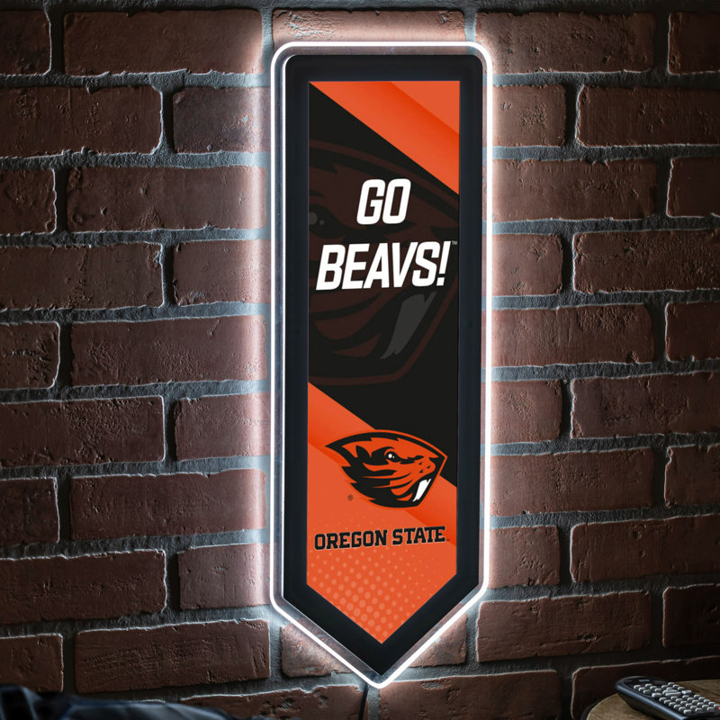 Enseigne murale NCAA Team Pennant, Université de l'état de l'Oregon