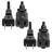 5 Core AC Power Cord 10 Ft US Polarized 2 Prong Extension Cable