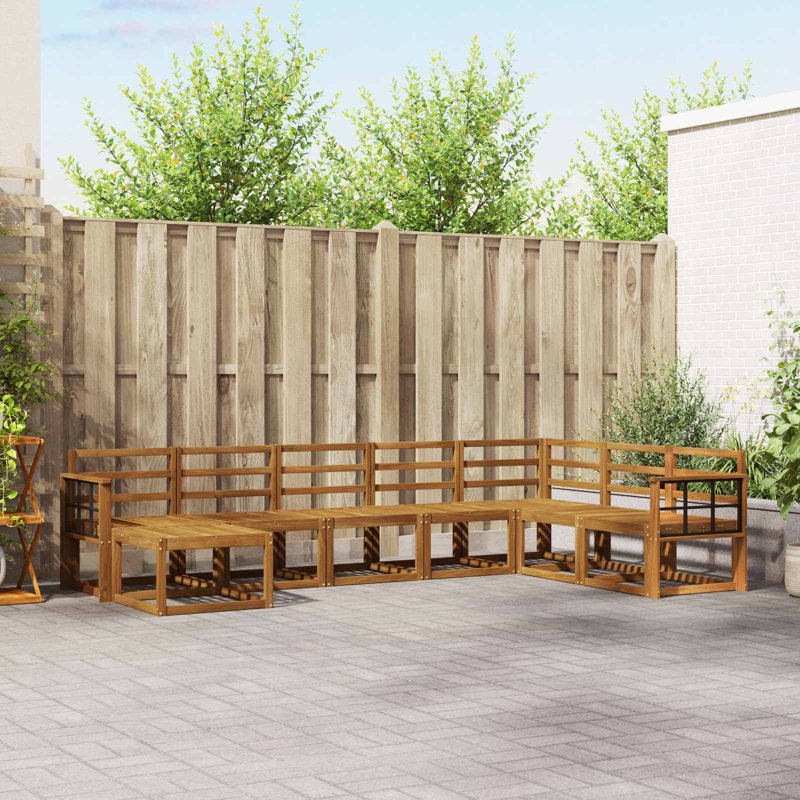  Outdoor Sofa Set Sectional Garden Furniture Terrace Seating Modern