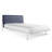 Station Upholstered Metal Platform Bed-32966203-27114080