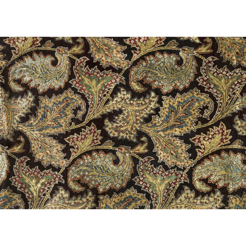 Handmade Silk and Wool Area Rug