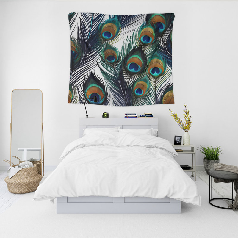 Tapisserie murale, H 80 po x l 68 po x P 0,8 po