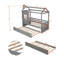 Lit simple en bois avec lit gigogne simple-1464632932