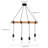 Freemon 4-light Farmhouse Minimalism Pendant Light
